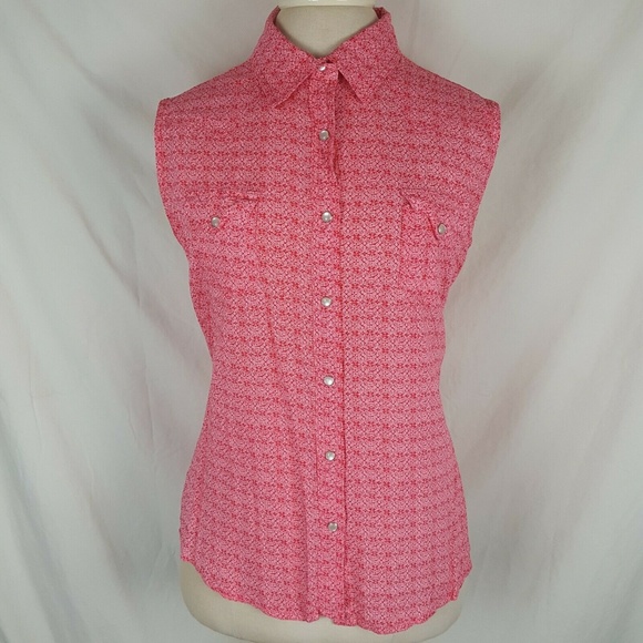 Wrangler Tops - ⬇BOGO  Wrangler Wrancher Womens Western Shirt XL